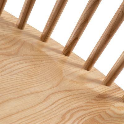 Современный столовой стол и стул накрытие набор для мебели из твердого дерева в натуральном или пепельного цвета