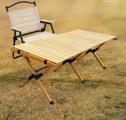 Мебель для столовой из натурального дерева Современный дизайн Складный набор твердых столов и стульев для специальных мероприятий