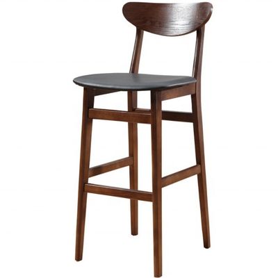 Высокий скамейка бар стул стул с PU кожевенный сиденье для досуга ограничение веса 250 кг с досугом