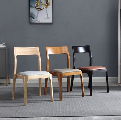 Современный дизайн Современный скандинавский накладной дубовый ореховый стул столовые стулья деревянные рестораны столовые стулья для домашней мебели