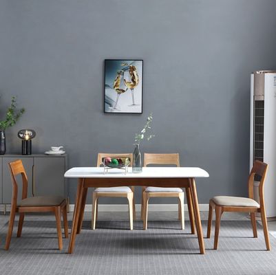 Современный дизайн Современный скандинавский накладной дубовый ореховый стул столовые стулья деревянные рестораны столовые стулья для домашней мебели