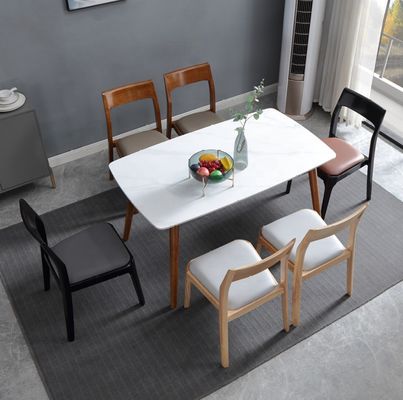 Современный дизайн Современный скандинавский накладной дубовый ореховый стул столовые стулья деревянные рестораны столовые стулья для домашней мебели