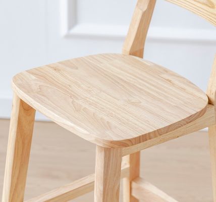 Винтажный стиль высокого стула барный стул с твердым деревянным материалом LL-C34