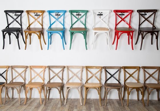 Кресла из массивного дерева с нитролаком и современным дизайном W50*D44*H89CM