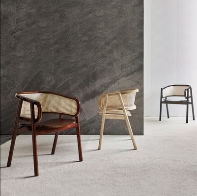 Современный деревянный ратанный столовый стул с хорошим и экологически чистым материалом