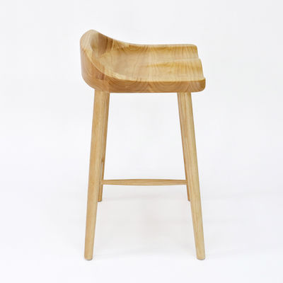 Резиновые деревянные рамы Античные массивные деревянные барные стулья стулья для барного стола