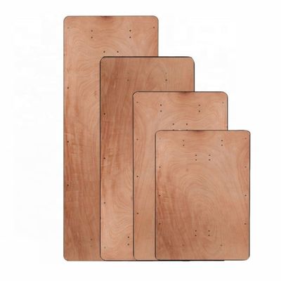 Наружный прямоугольный плоский деревянный банкет Свадьба Гостиница складывающиеся столы в современном дизайне для свадеб и отелей