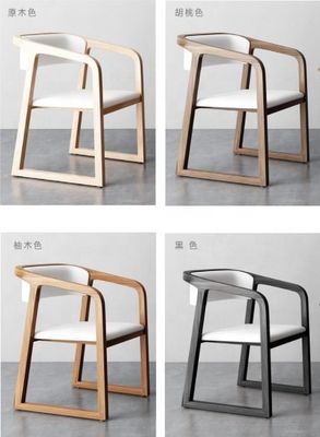 Конец Luxury All Solid Wood Round Chair для современного домашнего хозяйства Отдых Гостиная Ресторан Ужин в доме Общая мебель