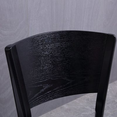 Современный роскошный столовый стул для домашних и гостиничных нужд с накладной конструкцией и материалами из твердого дерева