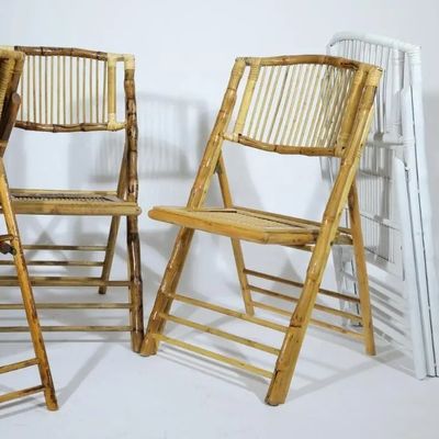 Современный дизайн стиль дерево рустический бамбук складной открытый столик для обеда Мебель для вечеринки свадьба