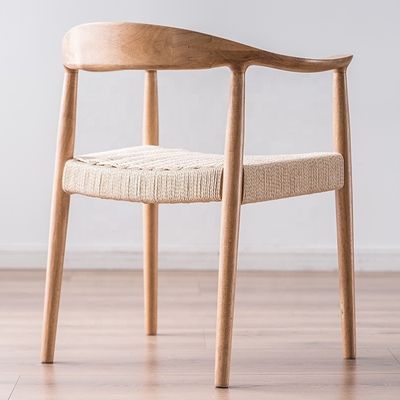 Современный дизайн стиль скандинавский легкий роскошный складываемый столовый стул из твердого дерева для виллы