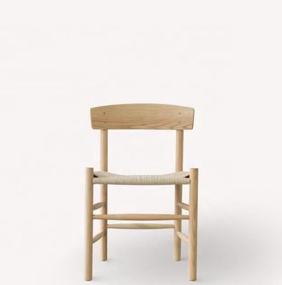 Высококачественное твердое дерево японское верёвочное плетение изогнутая спинка на открытом воздухе кресло для отдыха без складывания