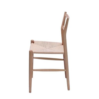 Гостиница Ресторан Банкет или Дом Простое спинное кресло с конопляной веревкой и деревянными ногами