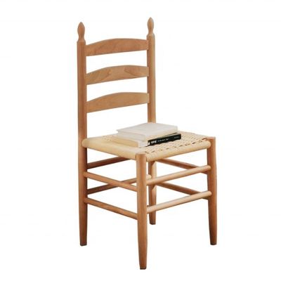 Стол для обеда из твердого дерева с веревочным сиденьем Идеальное сочетание формы и функции