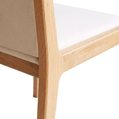 Северное деревянное столовое кресло с мягким покрытием