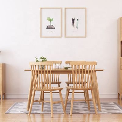 400 кг весовой вместимости Виндзорский стул из твердой буковой древесины для стильного и долговечного питания