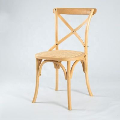 Элегантный дизайн мороженого цвет деревянный складываемый крест назад винтажный столовой стул для деревянного