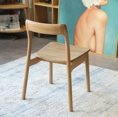 Массивное дерево W45*D48*H80CM Стол для обеда для домашней мебели в ресторане и отеле