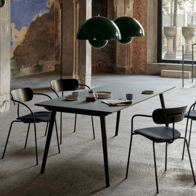 Домашняя мебель Массивное дерево прямоугольный обеденный стол для современных ресторанов