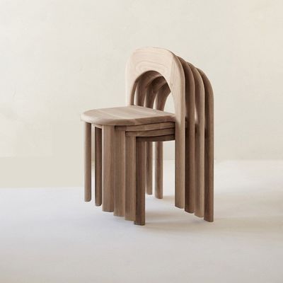 Нет, свернутый столик из натурального твердого дерева