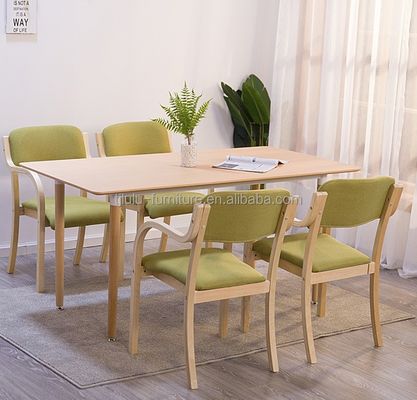 Массивный деревянный стол для современной столовой в различных цветах Гостиница Ресторан Банкет Дом