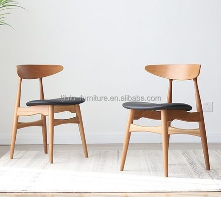 Кастомизированные цвета Массивное дерево Круглое спинное Северное столовое кресло для гостиницы Ресторан Банкет и дом в современном классическом стиле