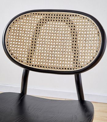 Современный дизайн Ash Wood Frame Rattan Eating Chair для мебели ресторанов