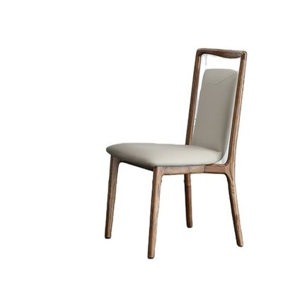 Домашняя мебель в современном скандинавском стиле Ресторан Столовая Деревянные стулья с нитролаком