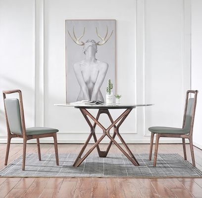 Домашняя мебель в современном скандинавском стиле Ресторан Столовая Деревянные стулья с нитролаком