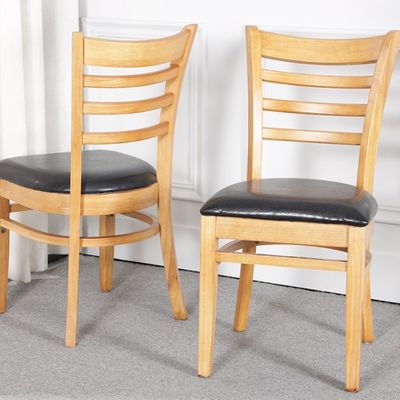 Многофункциональный и функциональный скандинавский дизайн столешничный стул из твердого дерева для мебели ресторана