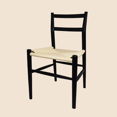 Устойчивый деревянный столовый стул с тканой шнуровой подушкой идеальное дополнение к вашему рабочему столу и кафе для отдыха