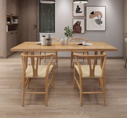 Современная древесная столовая мебель для столовой и кухни L120*W70*H75CM
