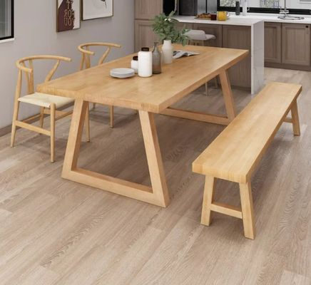 Современная древесная столовая мебель для столовой и кухни L120*W70*H75CM