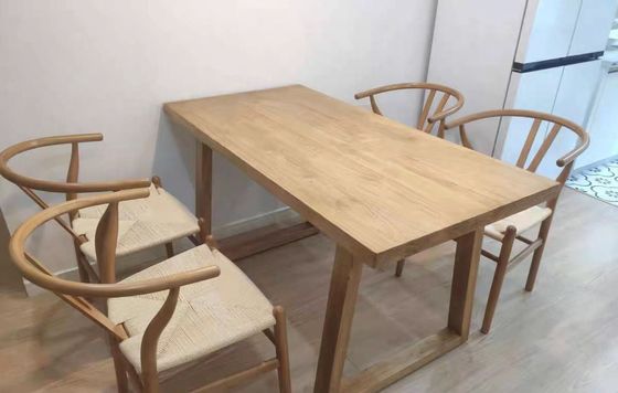 Современная древесная столовая мебель для столовой и кухни L120*W70*H75CM