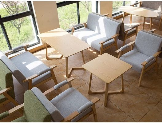 Современный дизайн мягкий кресло кресло для гостиной и отеля W65*D59*H75CM твердое дерево ткань деревянный диван кресло