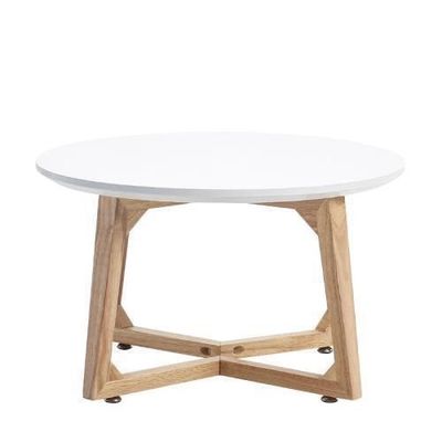 Практический современный скандинавский дизайн кофейный стол из твердого дерева для офисных зданий