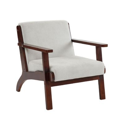 Гостиная Современный ручной диван Ткань Кресло Салон Один диван Стул с Wabi-Sabi индивидуальный дизайн