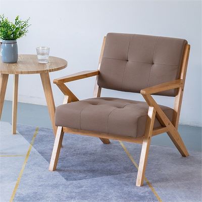 Массивный деревянный стол из деревянной ткани W60*D73*H76CM - идеальное решение для современной гостиной и отеля