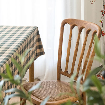 OEM-сервис принят Современный кресло из массивного дерева из ротана для ресторана в скандинавском стиле