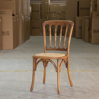 OEM-сервис принят Современный кресло из массивного дерева из ротана для ресторана в скандинавском стиле