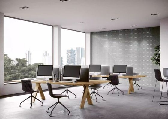 Оптовая продажа Простой деревянный обеденный стол для ресторана Домашние индивидуальные многоразмерные прямоугольные столы