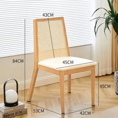 NC/PU Paint Finish Wooden upholstered dining chair for modern Nordic design and solid wood style (Конструкция для современного скандинавского дизайна и массивного дерева)