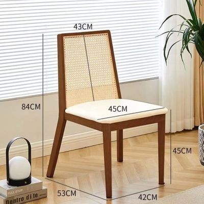 NC/PU Paint Finish Wooden upholstered dining chair for modern Nordic design and solid wood style (Конструкция для современного скандинавского дизайна и массивного дерева)