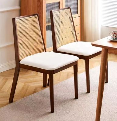 NC/PU Paint Finish Wooden upholstered dining chair for modern Nordic design and solid wood style (Конструкция для современного скандинавского дизайна и массивного дерева)