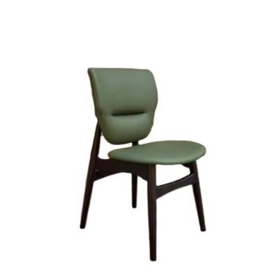 Современная столовая мебель Покрытая кожа деревянный стул в традиционном дизайне и индивидуальном цвете