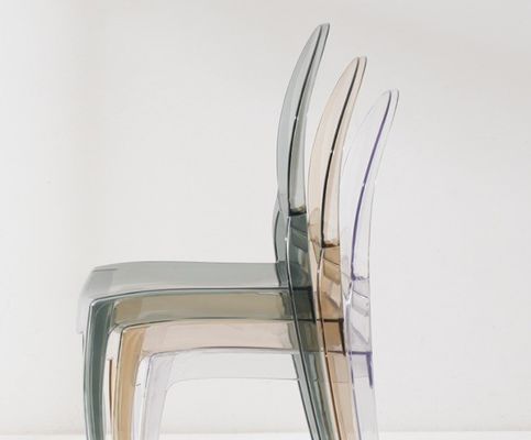 Современный стол для еды из прозрачного ПК материала для укладки в гостинице Кафе гостиная