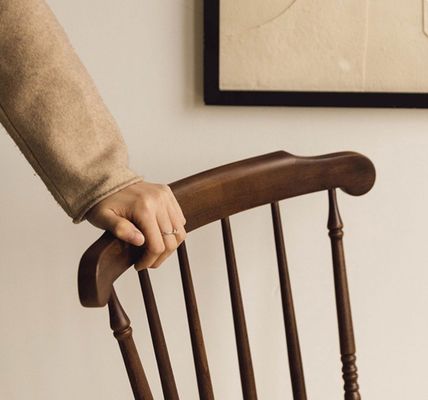 Нет складной и почтовой упаковки твердое дерево столовое кресло роскошный скандинавский стиль идеально подходит для столовой