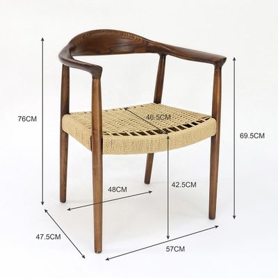 Специальное кресло с подлокотником Кеннеди в современном скандинавском стиле