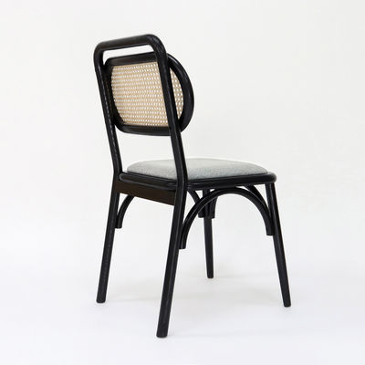 Винтажное деревянное художественное столовое кресло на заказ для ресторана