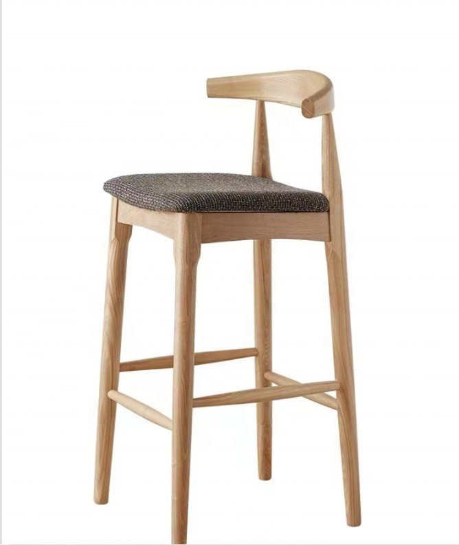 Высокие спинные деревянные стулья для домашней мебели Удобные и стильные